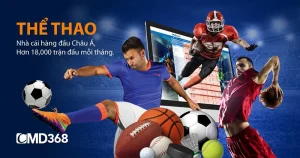 Trải nghiệm sảnh cá cược thể thao quốc tế cùng CMD368 tại 78WIN